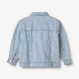 Wheat Collab Wheat x Pernille Teisbæk | Denim jacket Vive Jackets 9452 ink stripe