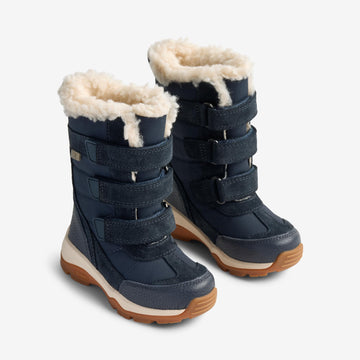 Wheat Footwear Winterboot Airy Tex Winter Footwear 1432 navy