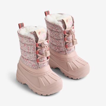 Wheat SMU Winterboot Aleex Winter Footwear 9536 rose powder flowers
