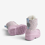 Wheat Footwear Winterboot Aleex Winter Footwear 9735 lilac blue flowers