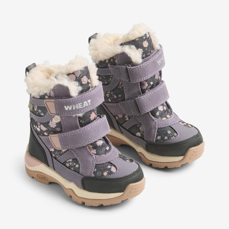 Wheat Footwear Winterboot Trailor Tex Winter Footwear 1035 purple stone