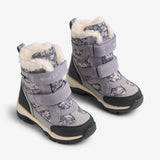 Wheat Footwear Winterboot Trailor Tex Winter Footwear 9670 dark charcoal flowers