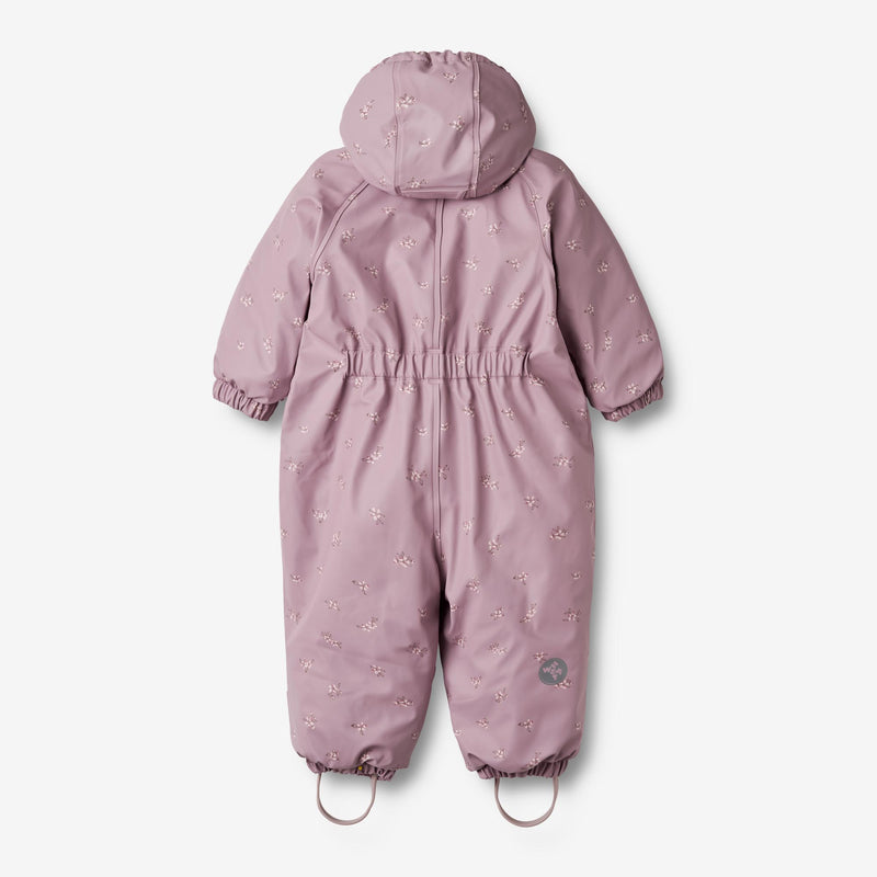 Wheat Outerwear Wintersuit Evig | Baby Snowsuit 1353 soft lilac flowers