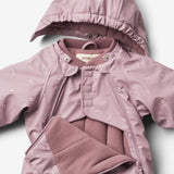 Wheat Outerwear Wintersuit Evig | Baby Snowsuit 1353 soft lilac flowers