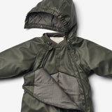 Wheat Outerwear Wintersuit Evig | Baby Snowsuit 0025 black coal