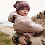 Wheat Outerwear Wintersuit Evig | Baby Snowsuit 2313 pale rose