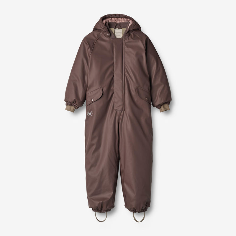 Wheat Outerwear Wintersuit Ludo Snowsuit 3118 eggplant