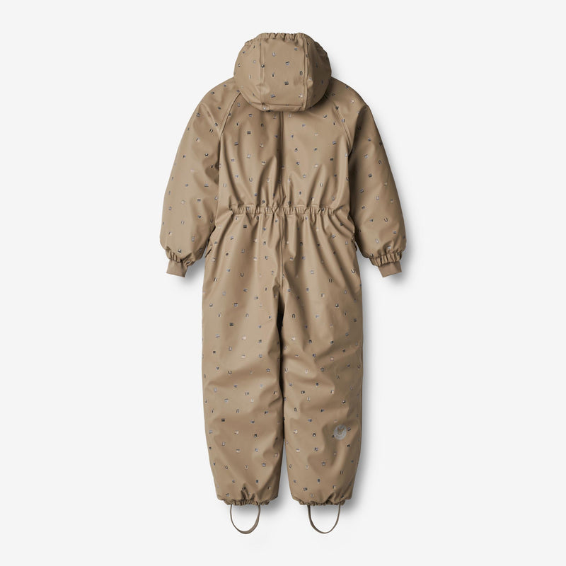 Wheat Outerwear Wintersuit Ludo Snowsuit 0227 dry grey houses