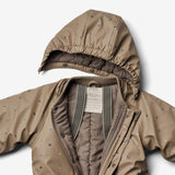 Wheat Outerwear Wintersuit Ludo Snowsuit 0227 dry grey houses