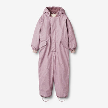 Wheat Outerwear Wintersuit Ludo Snowsuit 1353 soft lilac flowers
