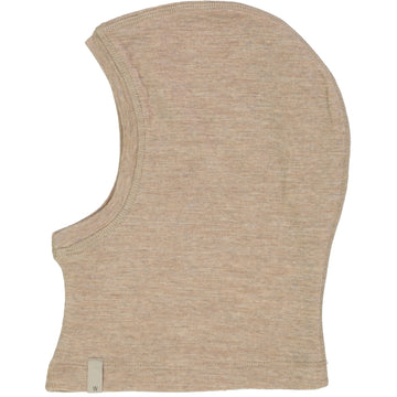 Wheat Wool Wool Balaclava Acc 3204 khaki melange