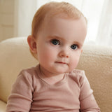 Wheat SMU Wool Body L/S Lucca Body 1135 dry rose