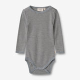 Wheat SMU Wool Body L/S Lucca Body 1433 navy stripe