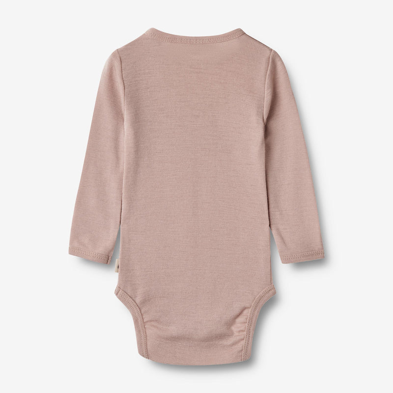 Wheat Wool Wool Body L/S Lucca Underwear/Bodies 1135 dry rose