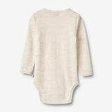 Wheat Wool Wool Body L/S Lucca Underwear/Bodies 1141 eggshell melange