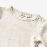Wheat Wool Wool Body L/S Lucca Underwear/Bodies 1141 eggshell melange