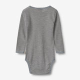 Wheat Wool Wool Body L/S Lucca Underwear/Bodies 1433 navy stripe
