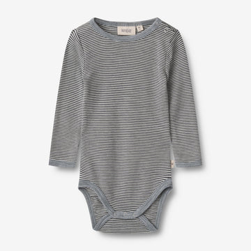Wheat Wool Wool Body L/S Lucca Body 1433 navy stripe