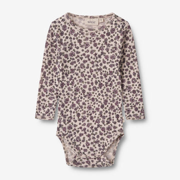 Wheat Wool Wool Body L/S Lucca Underwear/Bodies 1114 autumn flowers