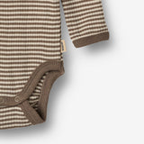 Wheat Main Wool Body L/S Lucca Body 9578 wood stripe