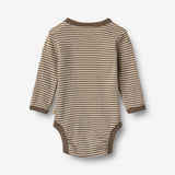 Wheat Main Wool Body L/S Lucca Body 9578 wood stripe