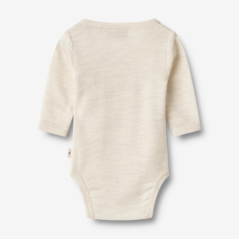 Wheat Wool Wool Body L/S Willow Underwear/Bodies 1141 eggshell melange