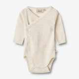 Wheat SMU Wool Body L/S Willow Underwear/Bodies 1141 eggshell melange