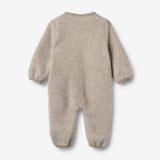 Wheat Wool Wool Fleece Suit Levi Jumpsuit 3204 khaki melange