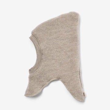 Wheat Wool Wool Fleece Balaclava Eli Accessory 3204 khaki melange