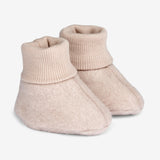Wheat Wool Wool Fleece Booties | Baby Acc 1356 pale lilac