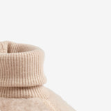 Wheat Wool Wool Fleece Booties Lei Accessory 1356 pale lilac