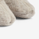 Wheat Wool Wool Fleece Booties Lei Accessory 3204 khaki melange