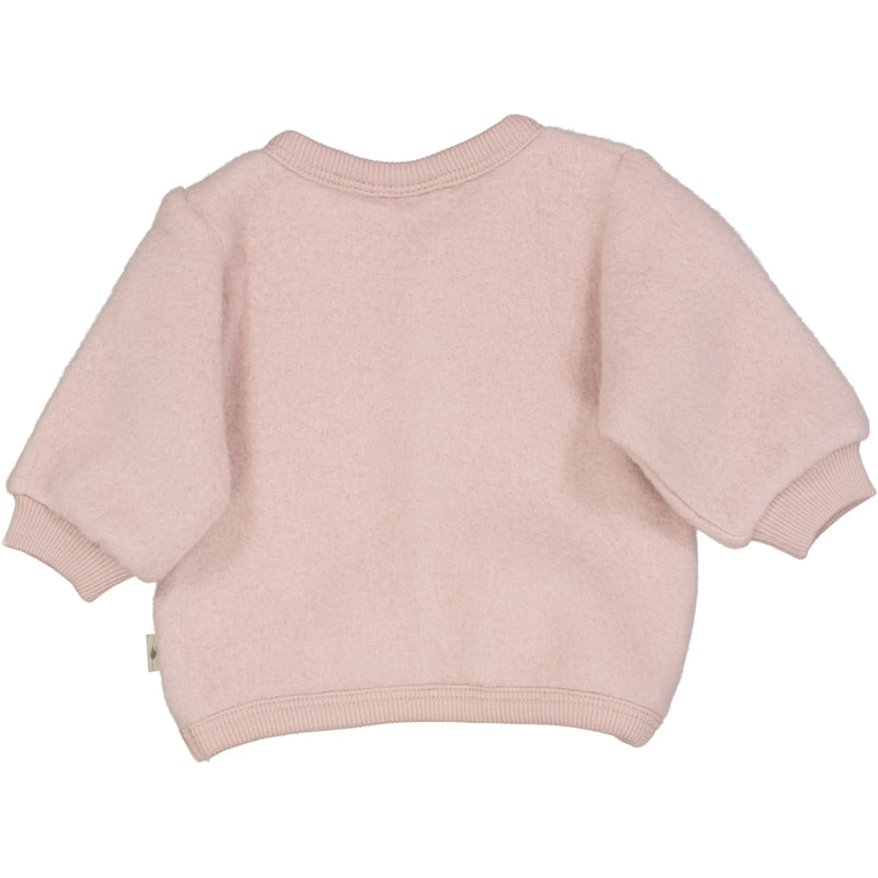 Wheat Wool Wool Fleece Cardigan Sweatshirts 2487 rose powder
