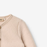 Wheat Wool Wool Fleece Cardigan Kari Sweatshirt 1356 pale lilac