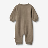 Wheat Wool Wool Fleece Jumpsuit | Baby Jumpsuits 0099 grey stone