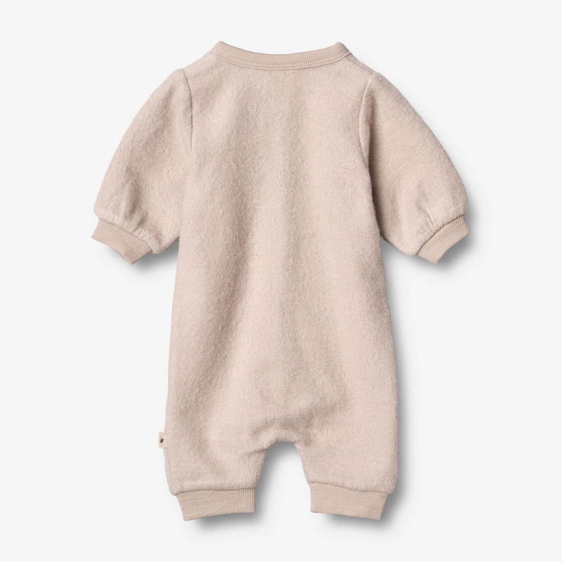 Wheat Wool Wool Fleece Jumpsuit | Baby Jumpsuits 1356 pale lilac