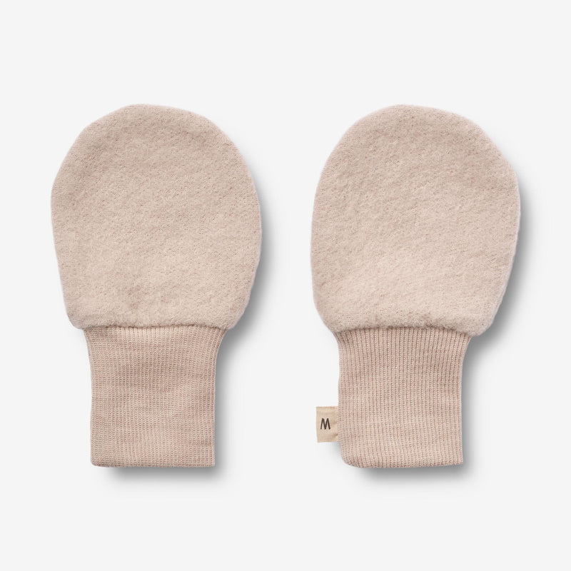 Wheat Wool Wool Fleece Mittens | Baby Acc 1356 pale lilac