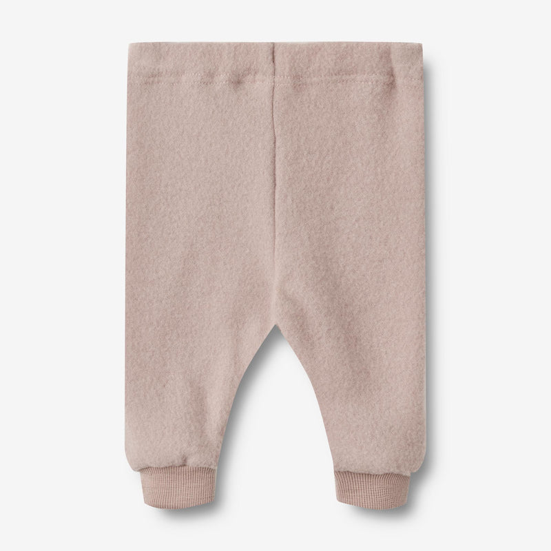 Wheat Wool Wool Fleece Trousers Kinnie Trousers 1135 dry rose