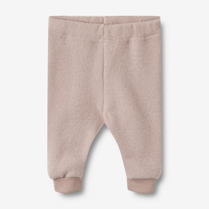 Wheat Wool Wool Fleece Trousers Kinnie Trousers 1135 dry rose