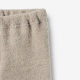 Wheat Wool Wool Fleece Trousers Kinnie Trousers 3204 khaki melange