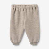 Wheat Wool Wool Fleece Trousers Kinnie Trousers 3204 khaki melange