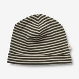 Wheat Wool Wool Hat & Neckwarmer Arta Acc 4142 green stripe