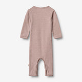 Wheat Wool Wool Jumpsuit Gatherings | Baby Jumpsuits 2086 dark powder 