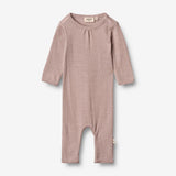 Wheat Wool Wool Jumpsuit Gatherings | Baby Jumpsuits 2086 dark powder 