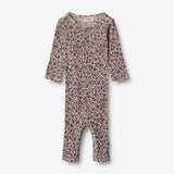 Wheat Wool Wool Jumpsuit Gatherings | Baby Jumpsuits 1493 purple flowers