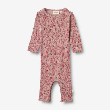 Wheat Wool Wool Jumpsuit Gatherings | Baby Jumpsuits 2392 cherry flowers
