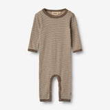 Wheat Main Wool Jumpsuit Haven Jumpsuit 9578 wood stripe