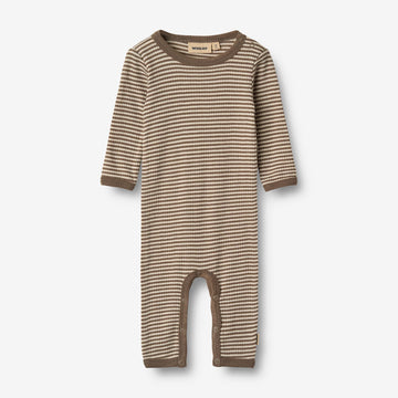 Wheat Main Wool Jumpsuit Haven Jumpsuit 9578 wood stripe