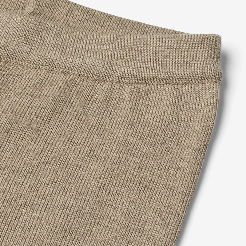 Wheat Main Wool Knit Trousers Neel | Baby Trousers 3239 beige stone