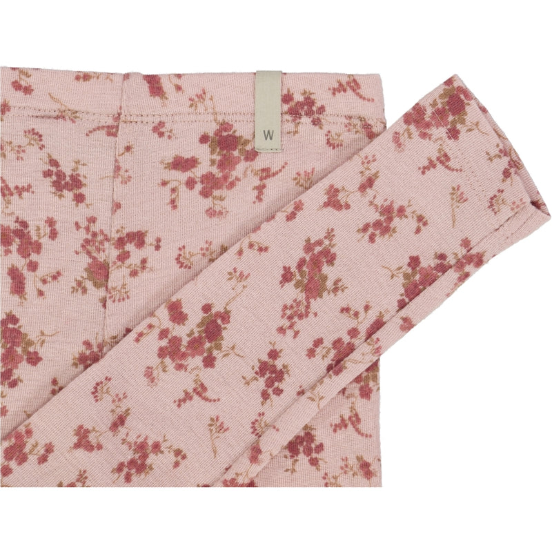 Wheat Wool Wool Leggings Leggings 2475 rose flowers